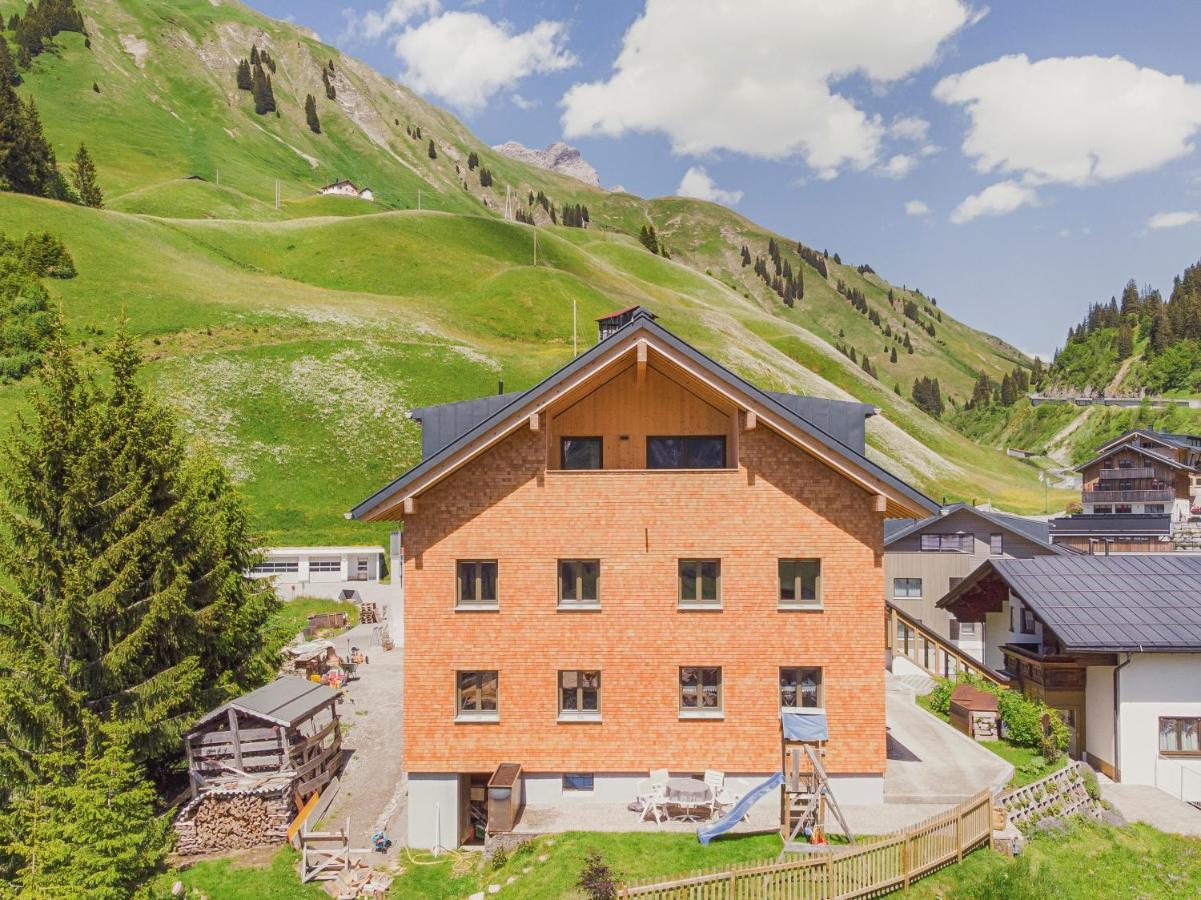 Haus Berghof Bed & Breakfast Schröcken Eksteriør bilde